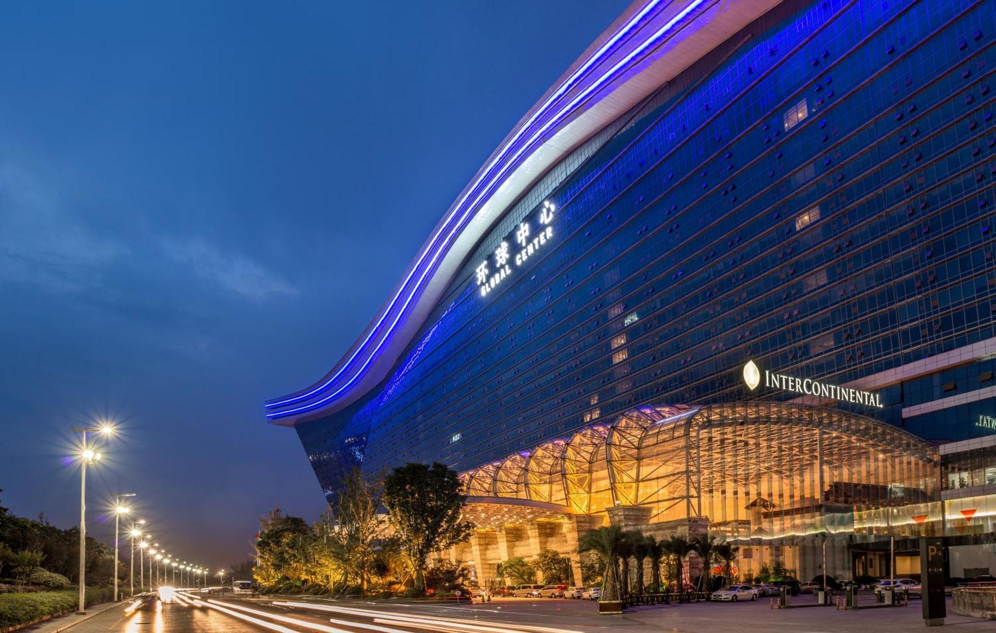 อินเตอร์คอนติเนนตัล เฉิงตู โกลบอล เซ็นเตอร์ Hotel ภายนอก รูปภาพ